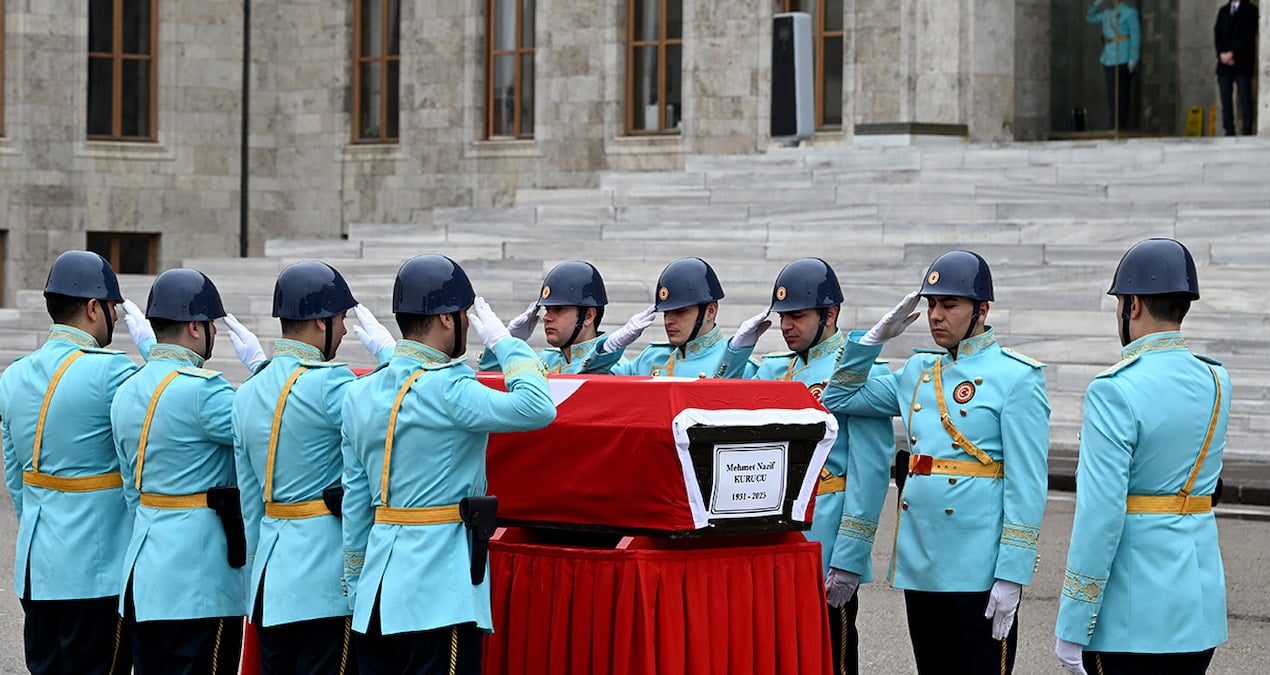 Eski milletvekili Mehmet Nazif Kurucu için Meclis’te cenaze töreni