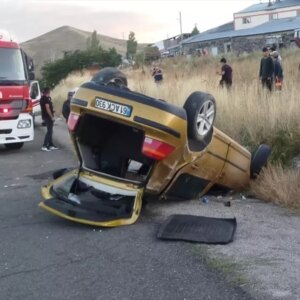 erzurumda kaza 1 olu 1 agir yarali PF4dmLYu