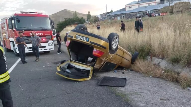 erzurumda kaza 1 olu 1 agir yarali PF4dmLYu