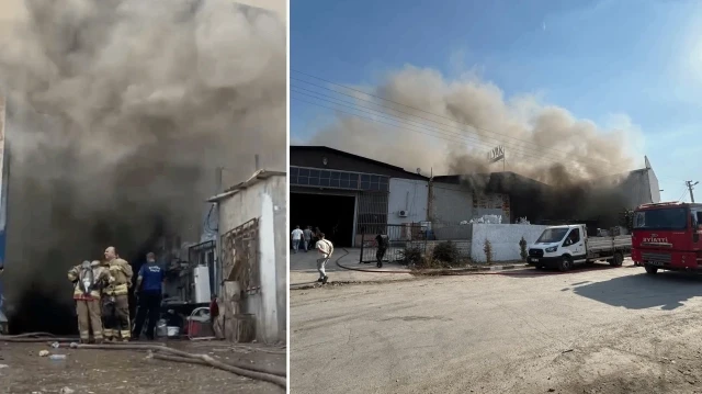 manisada cikan yanginda iki is yeri zarar gordu UgQcvO89