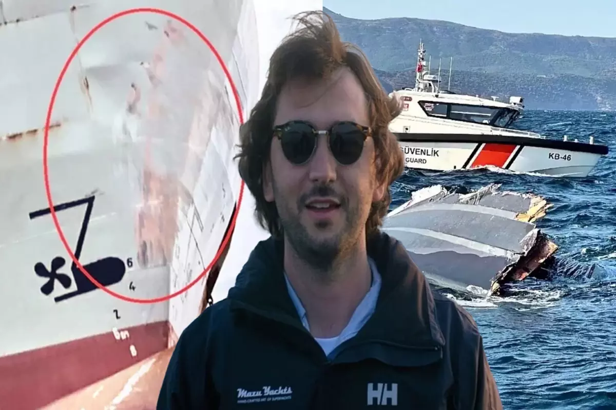 yukayin teknesine carpan geminin kaptani dumeni birakip mangal yapmis H87Xm2Tz