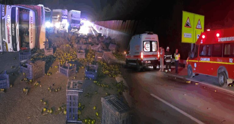 adanada zincirleme kaza 1 kisi agir yaralandi TUUtsBcg